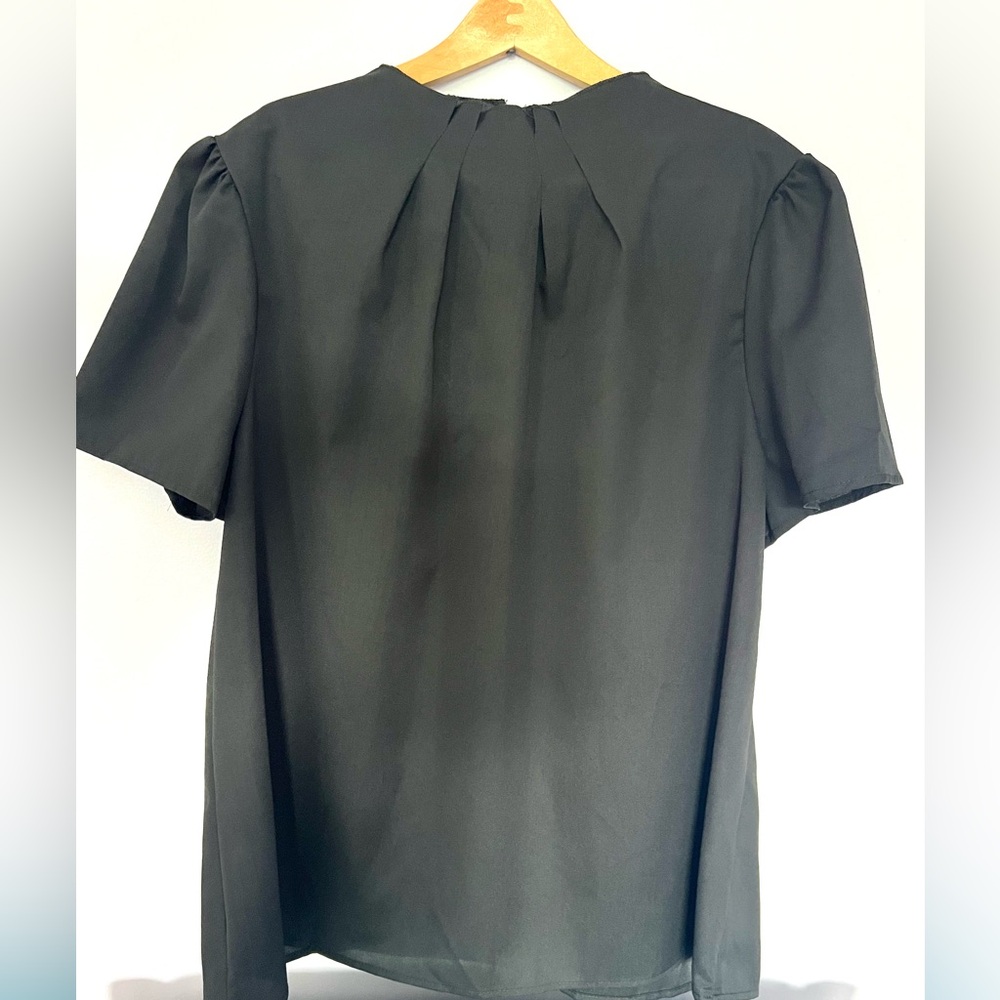 SHEIN CURVE Puff Sleeve Blouse